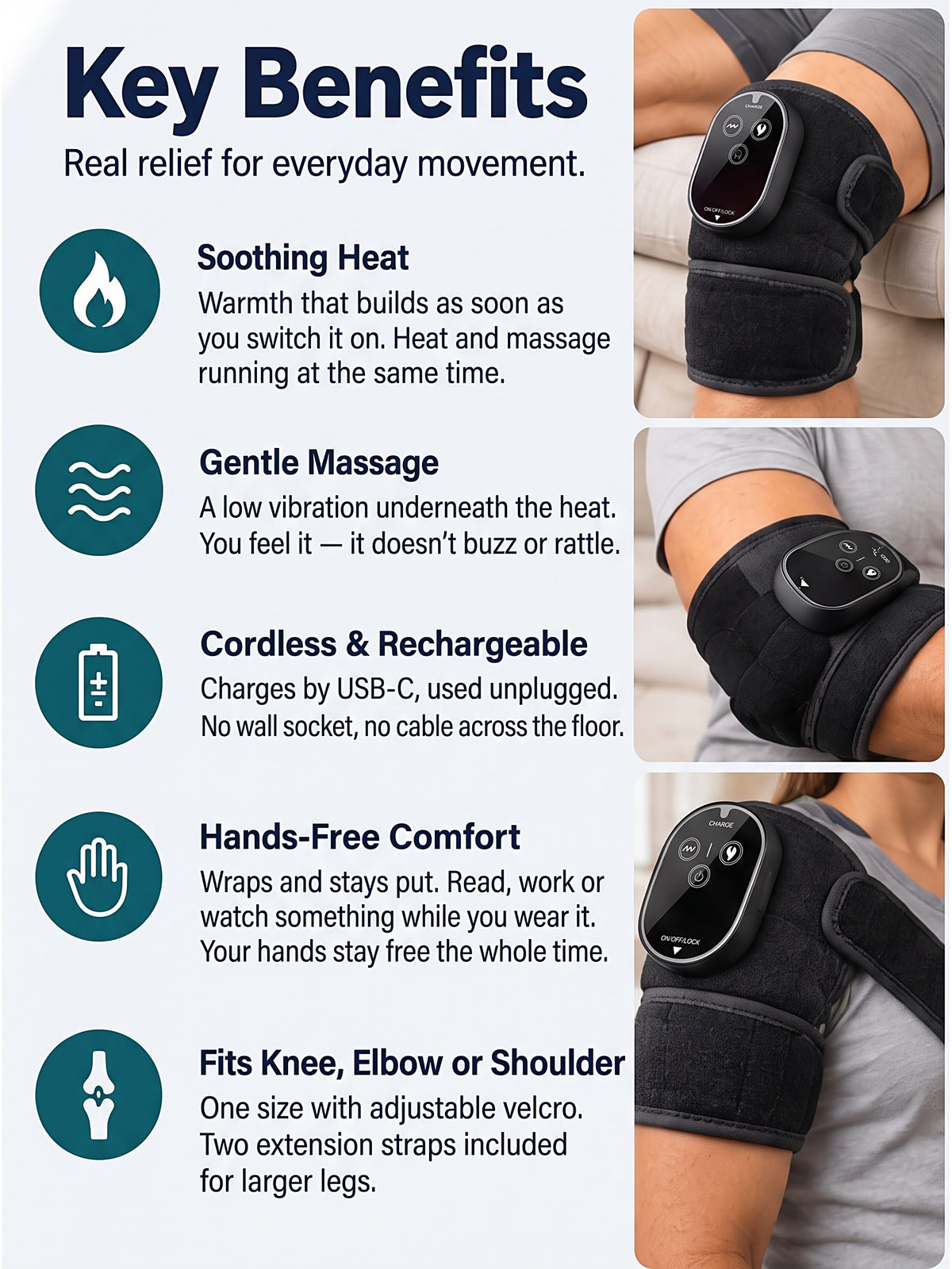 Rovqi Heated Massage Wrap